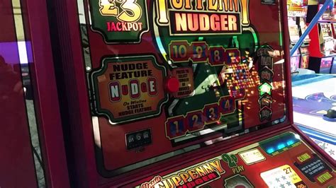 Classic MDM Tuppenny Nudger Fruit Machine Jackpot .